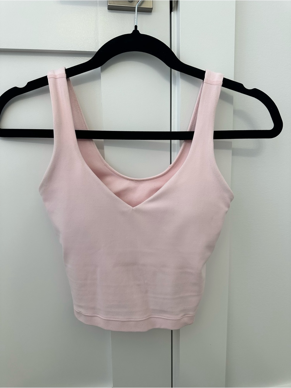 lululemon athletica Pale Pink Sports Bra Top